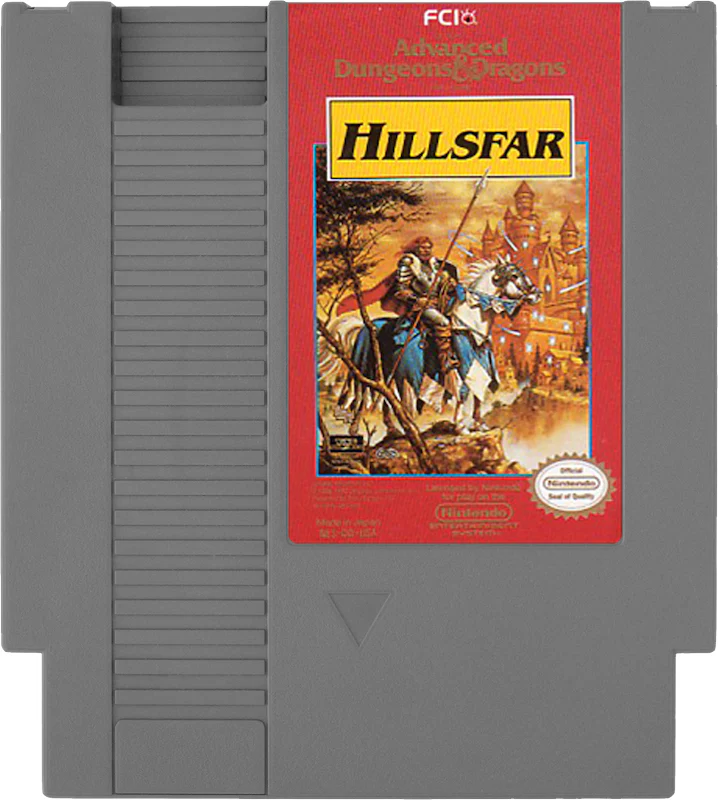 Advanced Dungeons & Dragons Hillsfar (Cartridge Only)