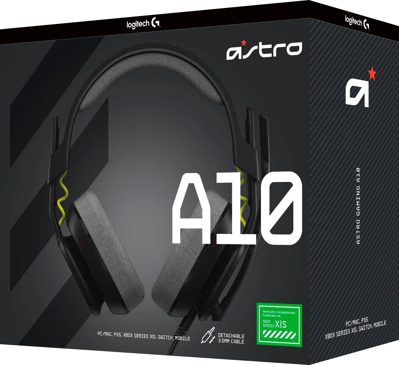 Astro A10 Wired Headset (Black) for XBOX