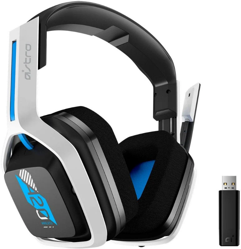Astro A20 Wireless Headset (White/Blue) for PlayStation - Image 3
