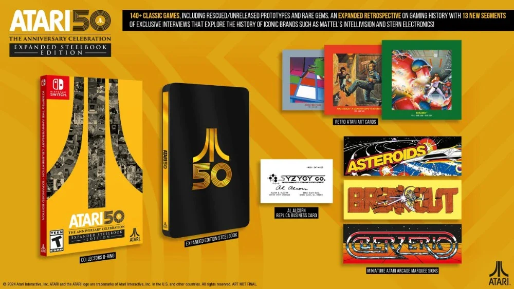 Atari 50 The Anniversary Celebration Expanded Edition (Steelbook) - Image 2