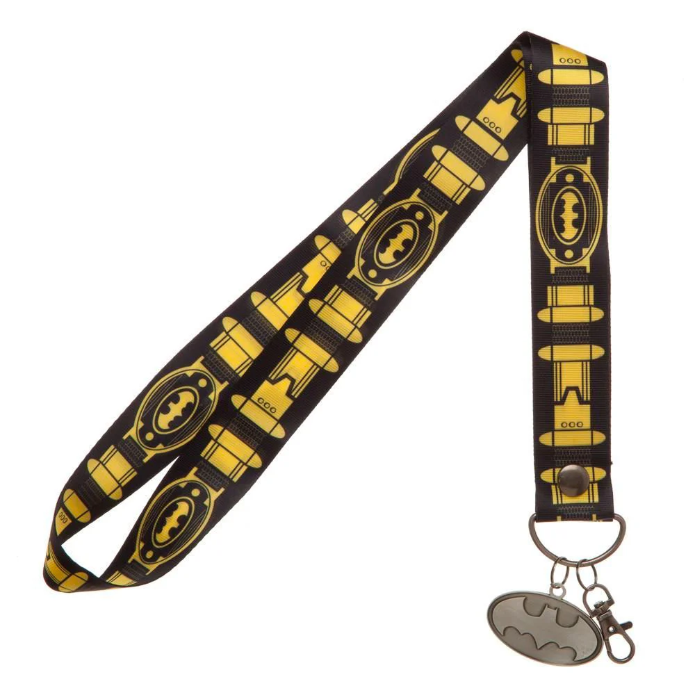 Batman Metal Charm Lanyard