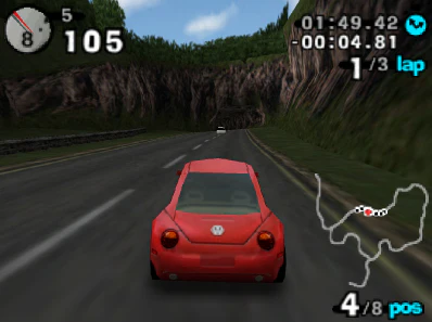 Beetle Adventure Racing (As Is) (Cartridge Only) - Image 3