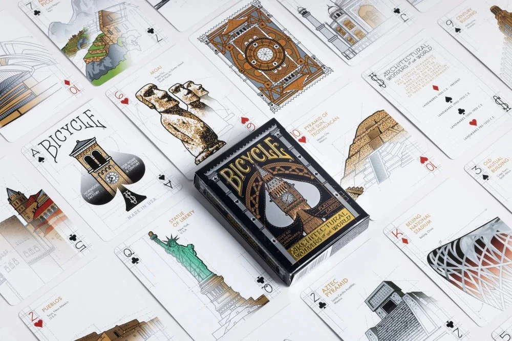 Bicycle Architechtural Wonders Playing Cards - Image 4