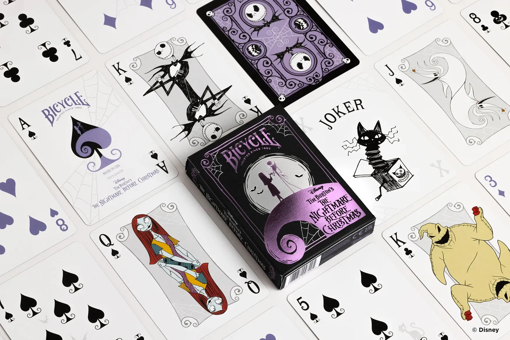 Bicycle Disney Nightmare Before Christmas Playing Cards - Image 2