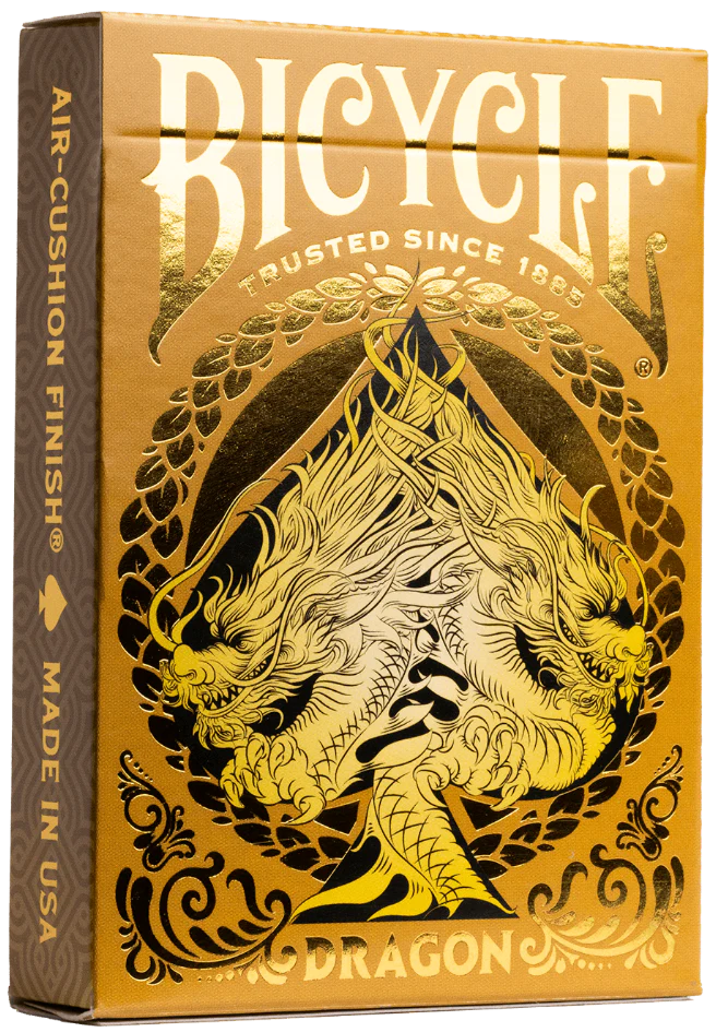 Bicycle Gold Dragon Playing Cards