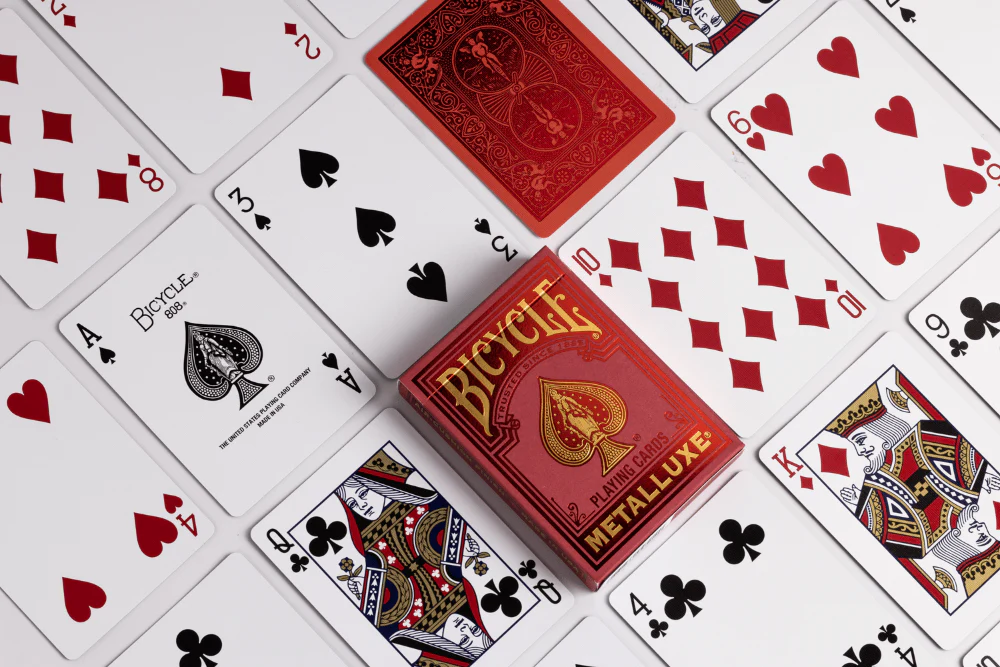 Bicycle Metalluxe Red Playing Cards - Image 4