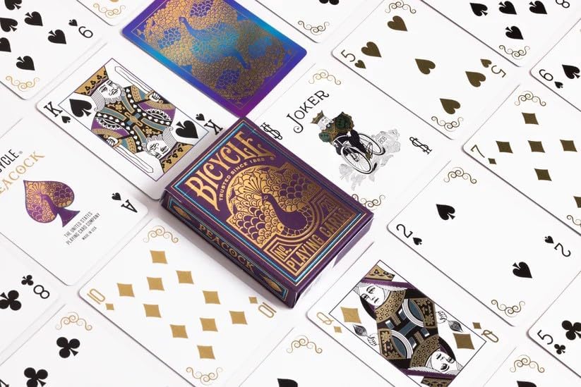 Bicycle Purple Peacock Playing Cards - Image 4