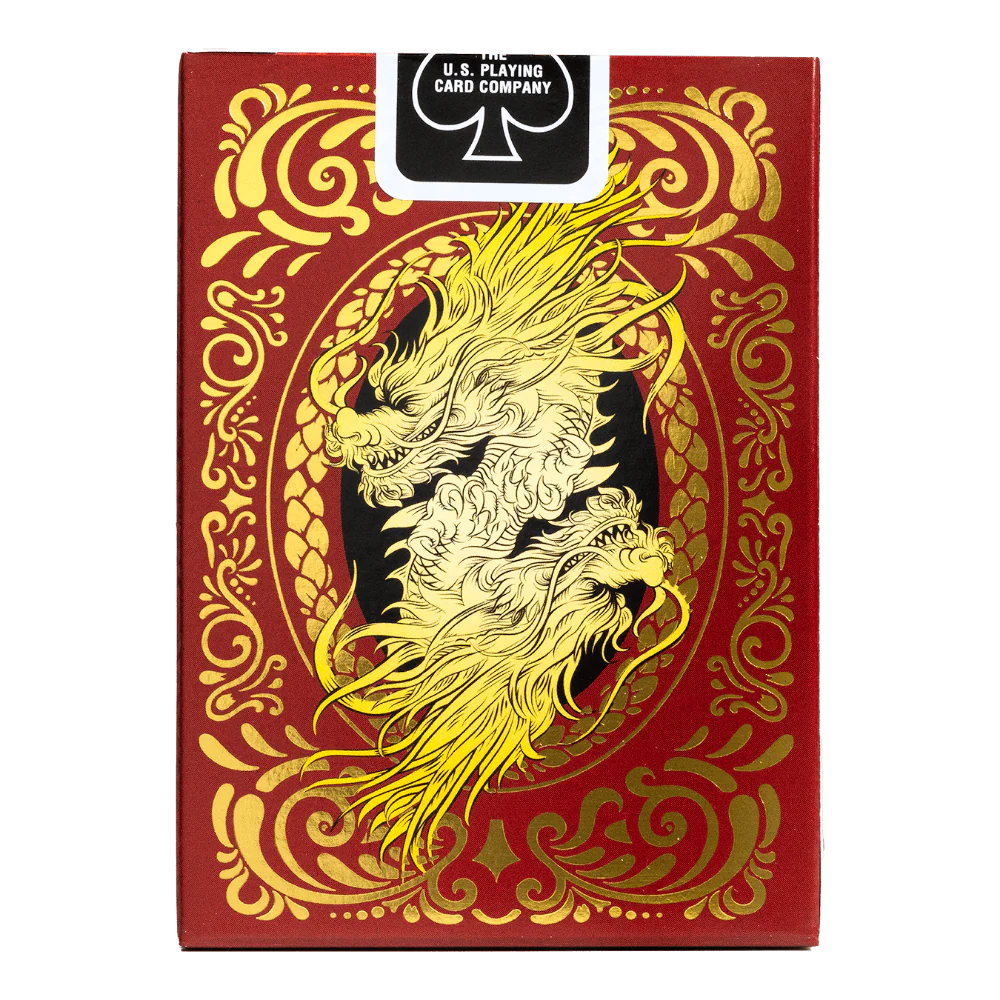 Bicycle Red Dragon Playing Cards - Image 3