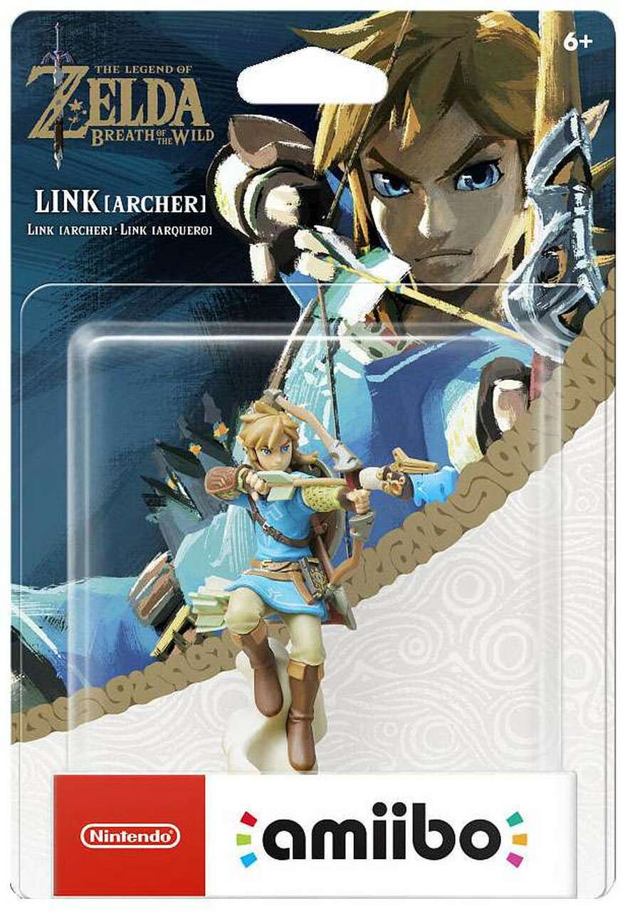 The Legend of Zelda: Breath of the Wild Archer Link Amiibo