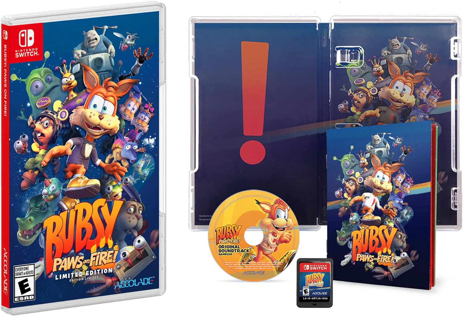 Bubsy Paws on Fire (Limited Edition) (Pre-Owned) - Image 2