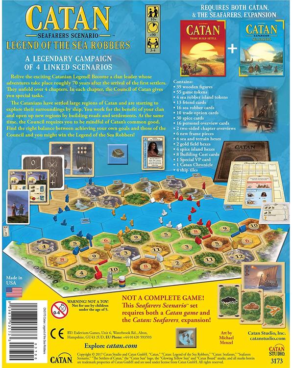 CATAN: Legend of the Sea Robbers Expansion - Image 2