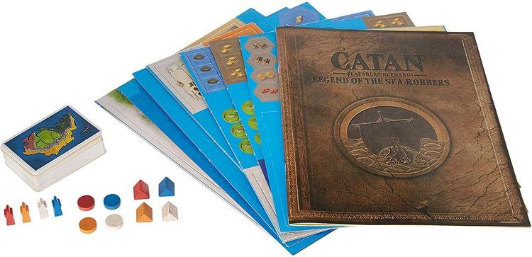 CATAN: Legend of the Sea Robbers Expansion - Image 3