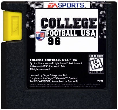 College Football USA 96 (Cartridge Only)