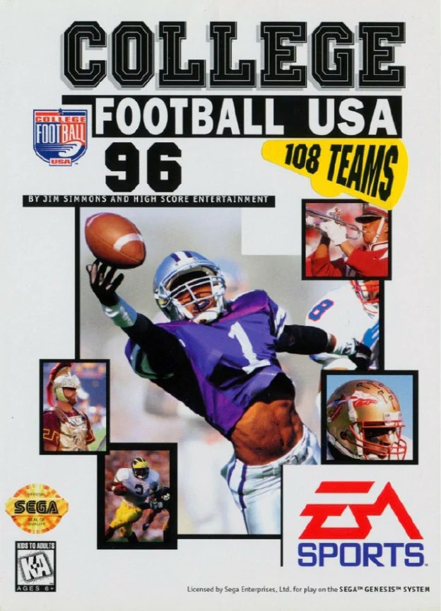 College Football USA 96 (Cartridge Only) - Image 2