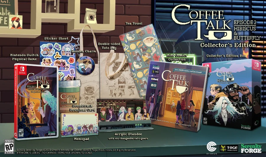 Coffee Talk Episode 2 Hibiscus & Butterfly (Collector’s Edition) - Image 2