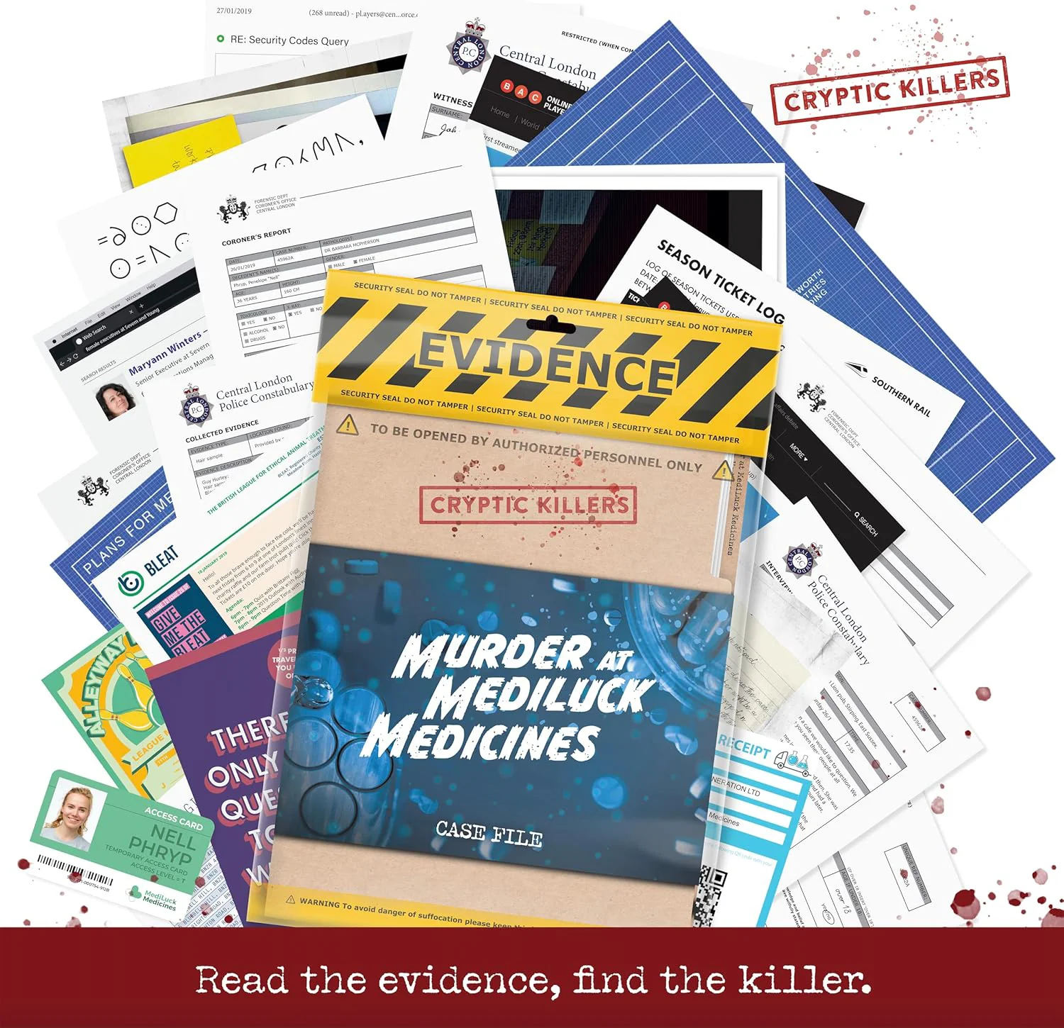 Cryptic Killers: Murder at Mediluck Medicines - Image 2