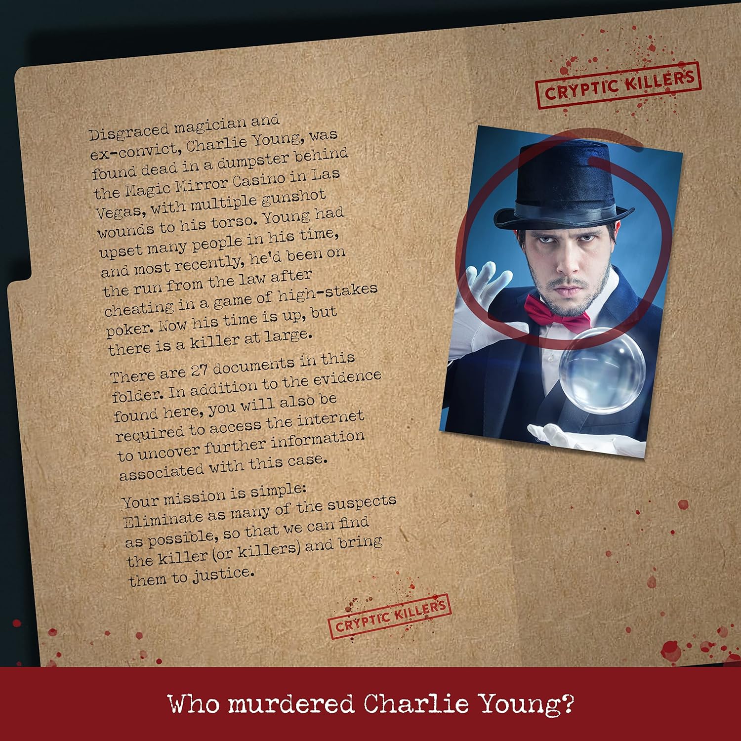 Cryptic Killers: Murder at the Magic Mirror Casino - Image 3