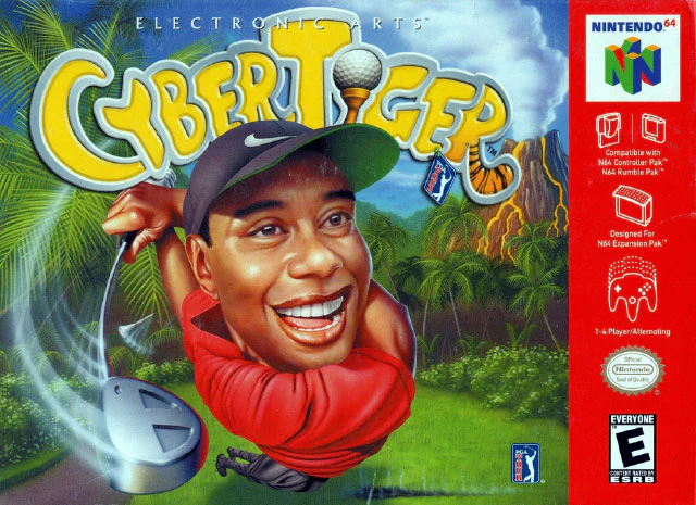 Cyber Tiger PGA Golf (As Is) (Cartridge Only) - Image 2