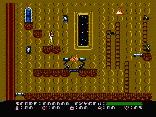 Dash Galaxy in the Alien Asylum (Cartridge Only) - Image 4