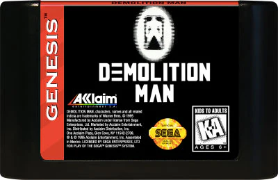 Demolition Man (Cartridge Only)