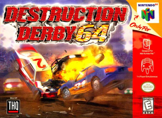 Destruction Derby 64 (As Is) (Cartridge Only) - Image 2