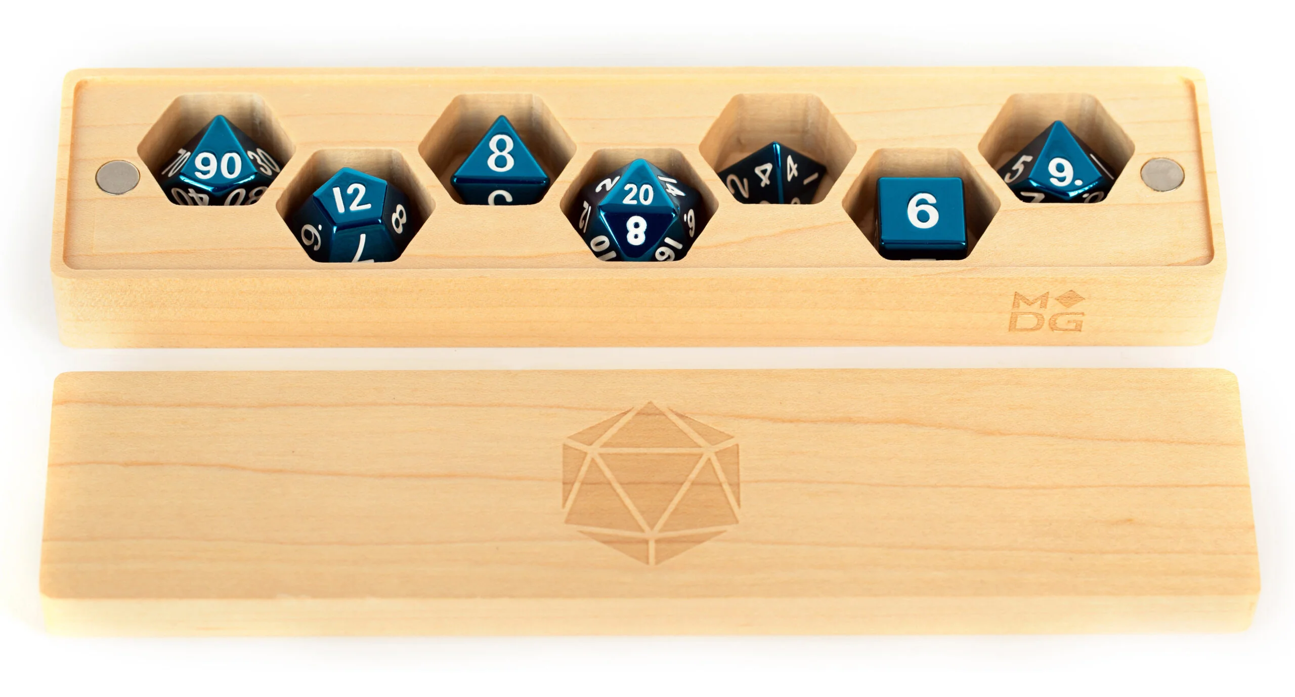 FanRoll Vault Wooden Dice Case (Maple)