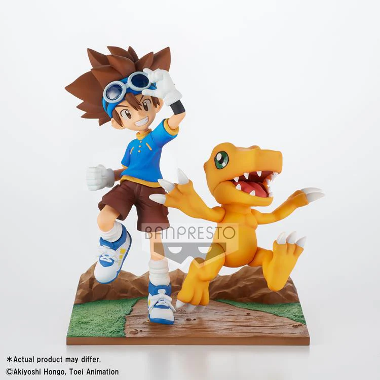 Digimon Adventure Dxf Adventure Archives Taichi & Agumon Figure
