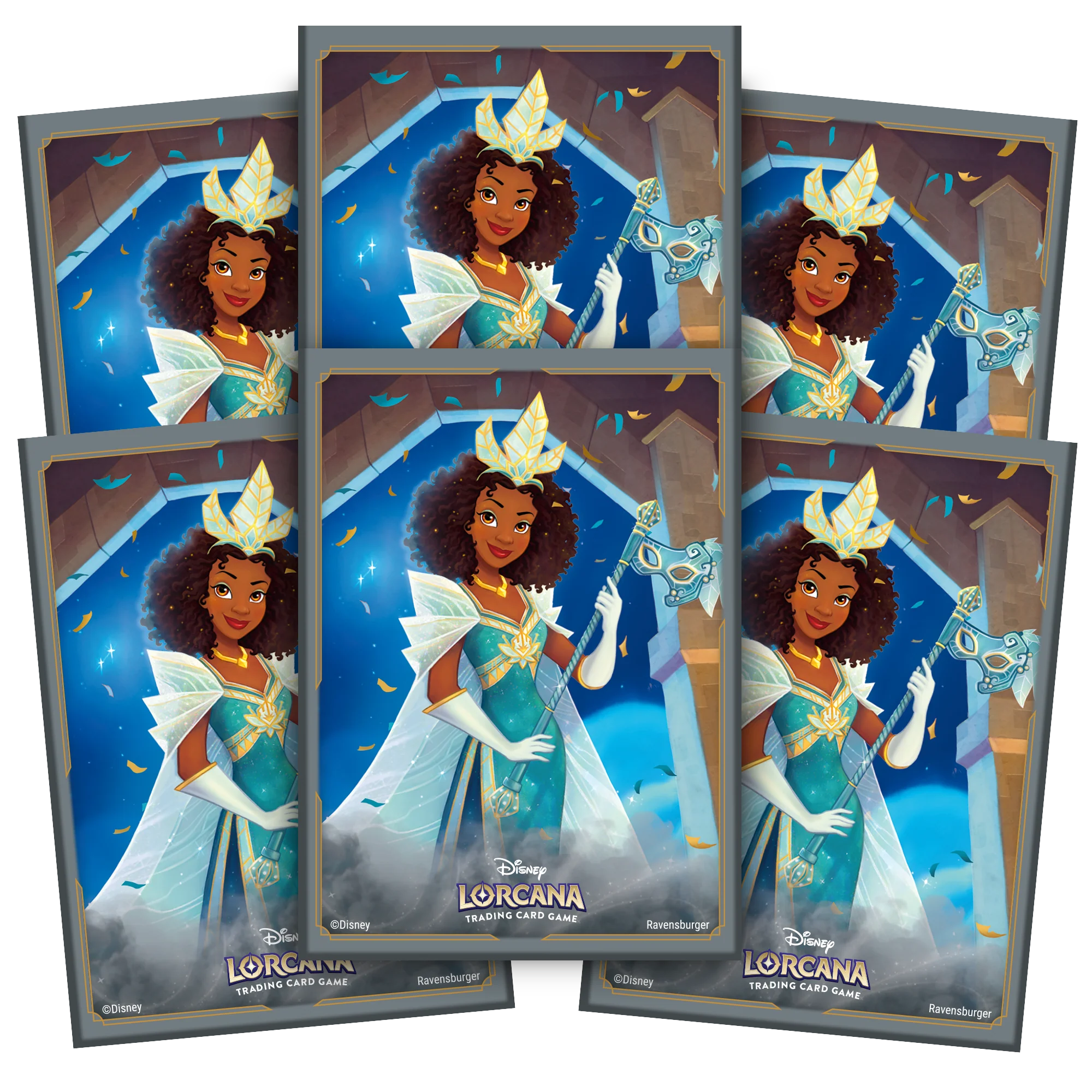 Disney's Lorcana: Shimmering Skies Princess Tiana 65 Card Sleeve Set - Image 2