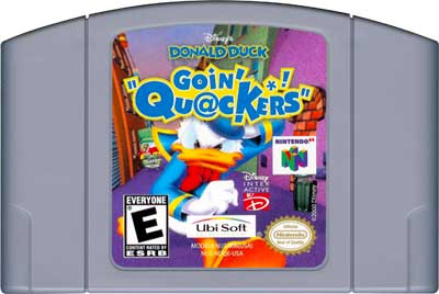 Donald Duck: Goin' Quackers (Cartridge Only)
