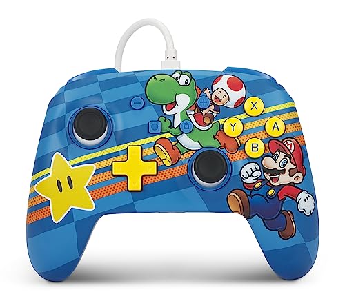 Enhanced Wired Controller (Mushroom Kingdom Friends) For Switch - Image 2