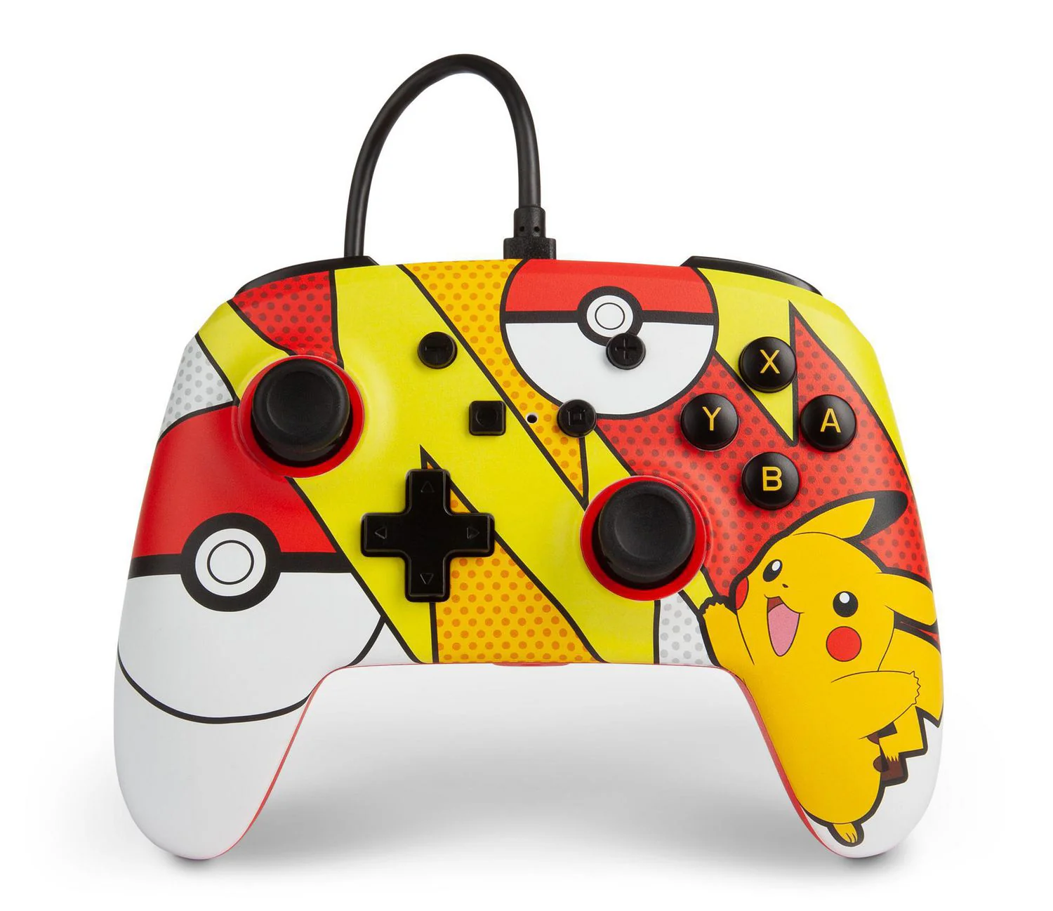Enhanced Wired Controller (Pikachu Pop Art) For Switch - Image 2