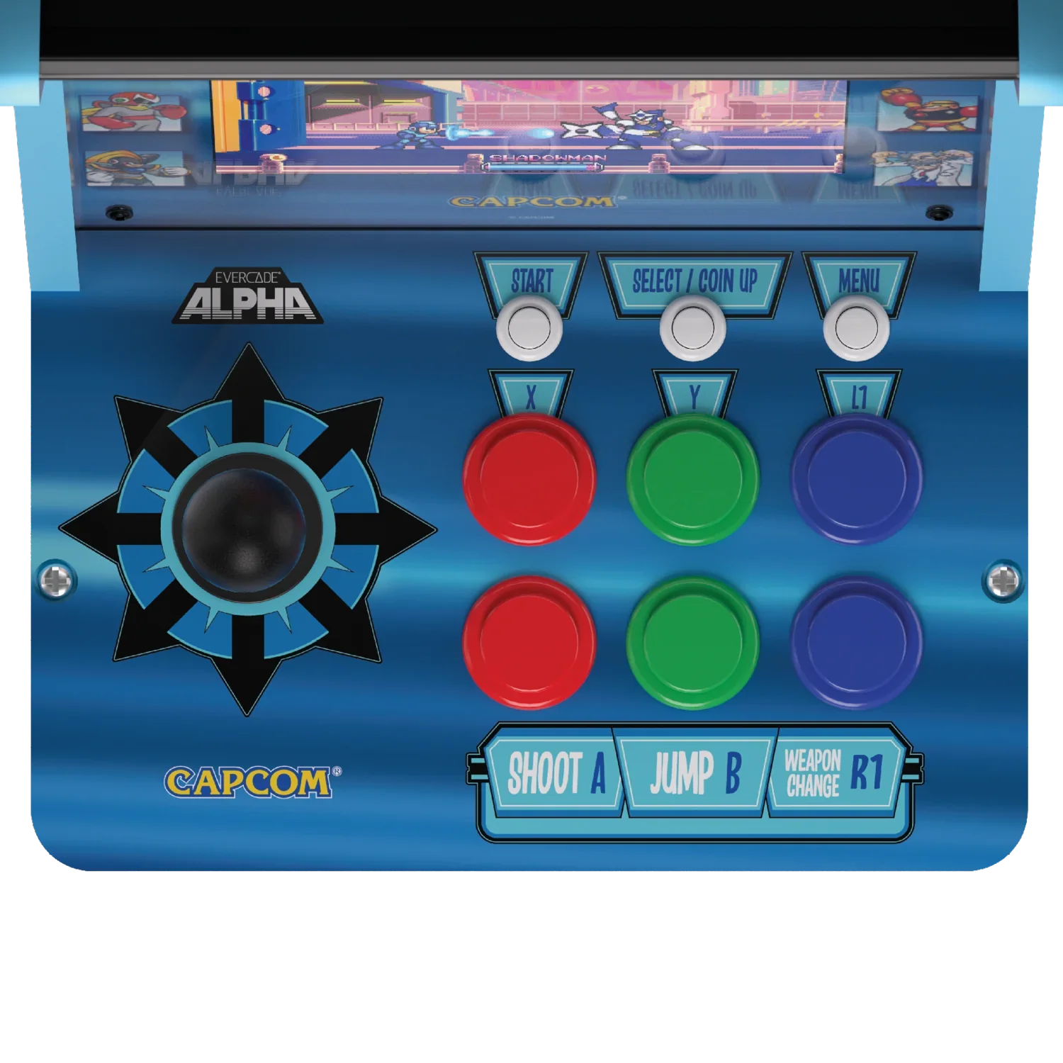 Evercade Alpha Mega Man Bartop Arcade - Image 6