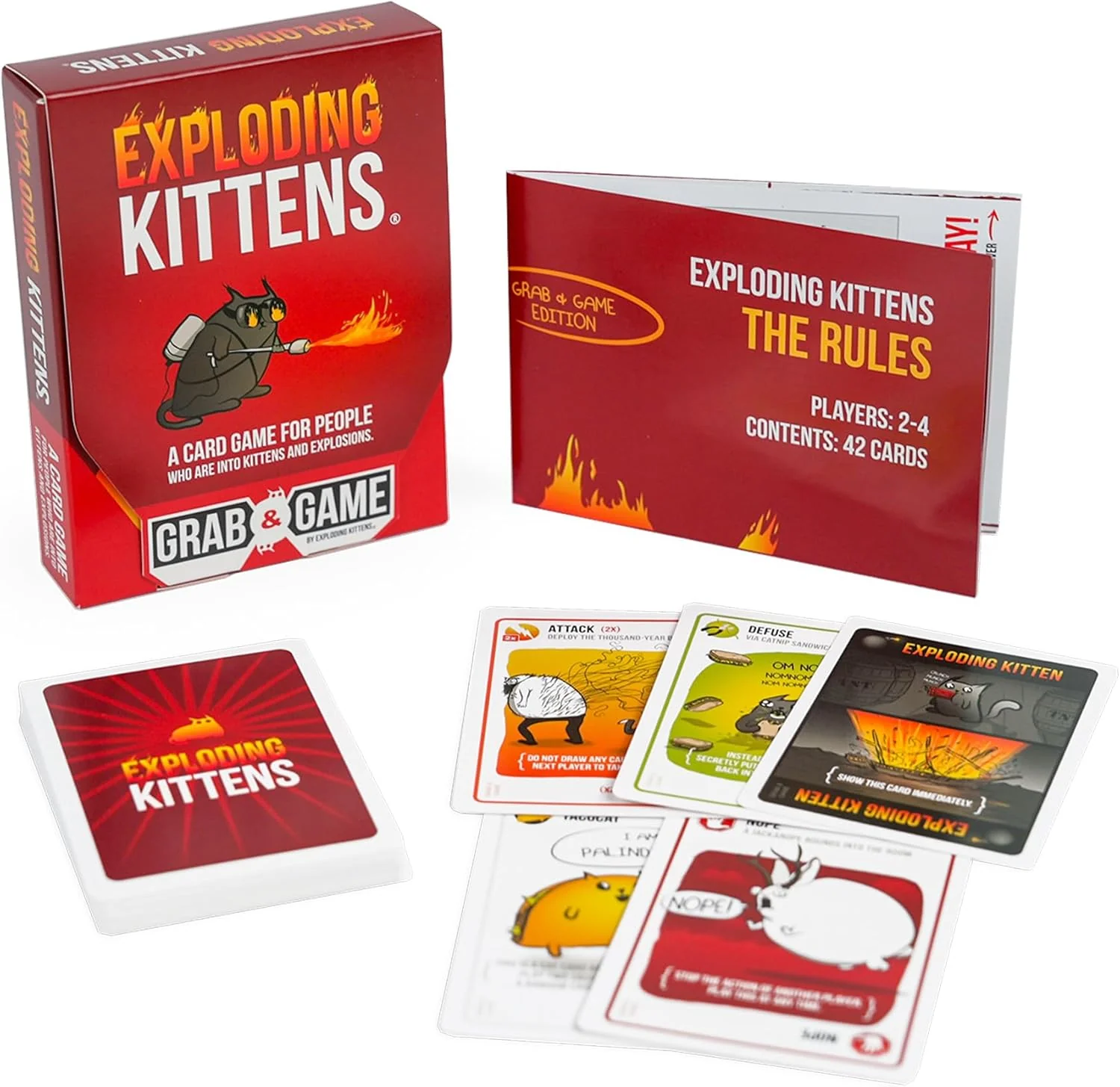 Exploding Kittens Grab & Game - Image 2