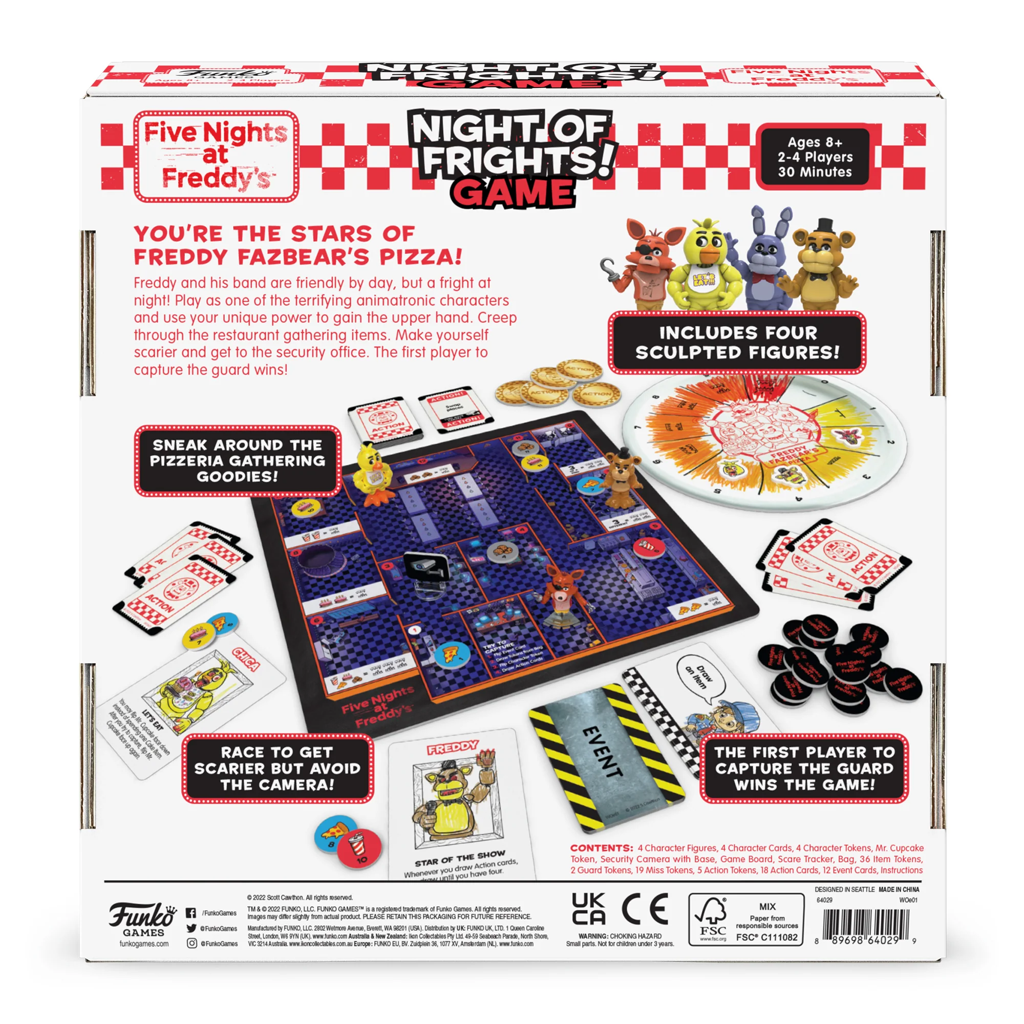 Five Nights at Freddy’s: Night of Frights Board Game - Image 2