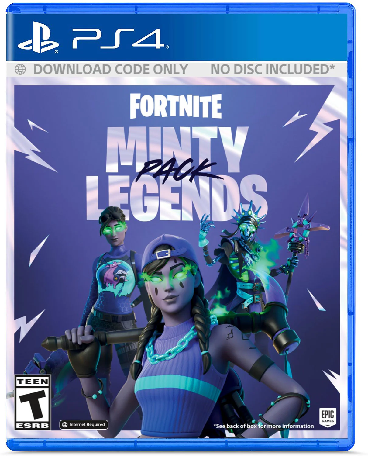 Fortnite Minty Legends Pack (Code in Box)