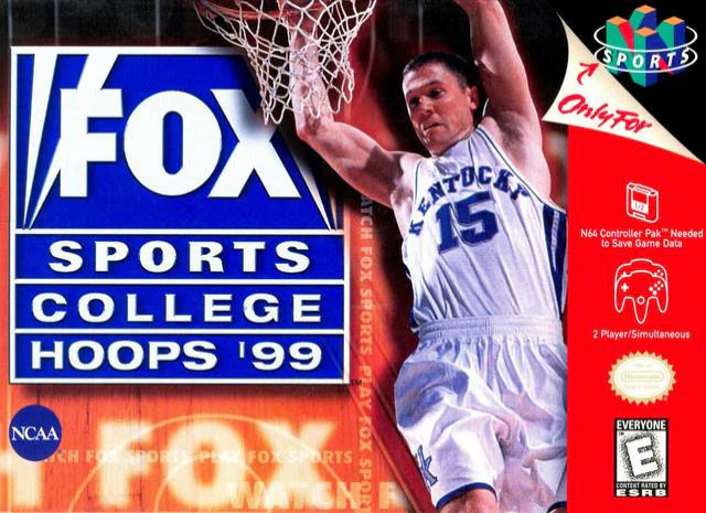 Fox Sports College Hoops '99 (As Is) (Cartridge Only) - Image 2