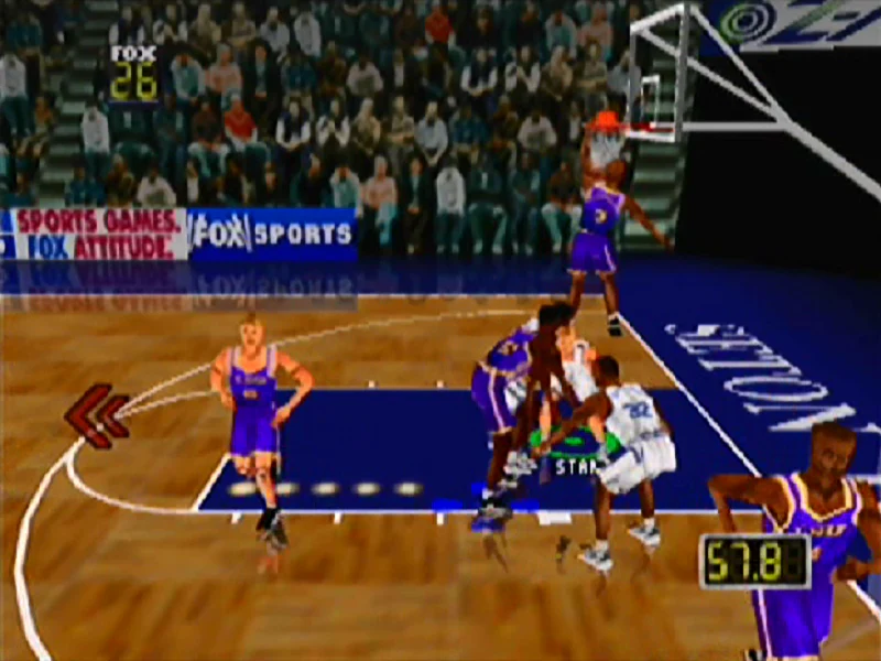 Fox Sports College Hoops '99 (As Is) (Cartridge Only) - Image 3