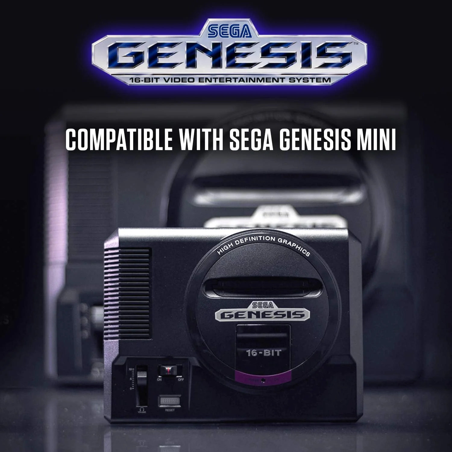 Genesis 8 Button Arcade Pad w/ USB for Switch, Genesis Mini, PC & Mac - Image 4