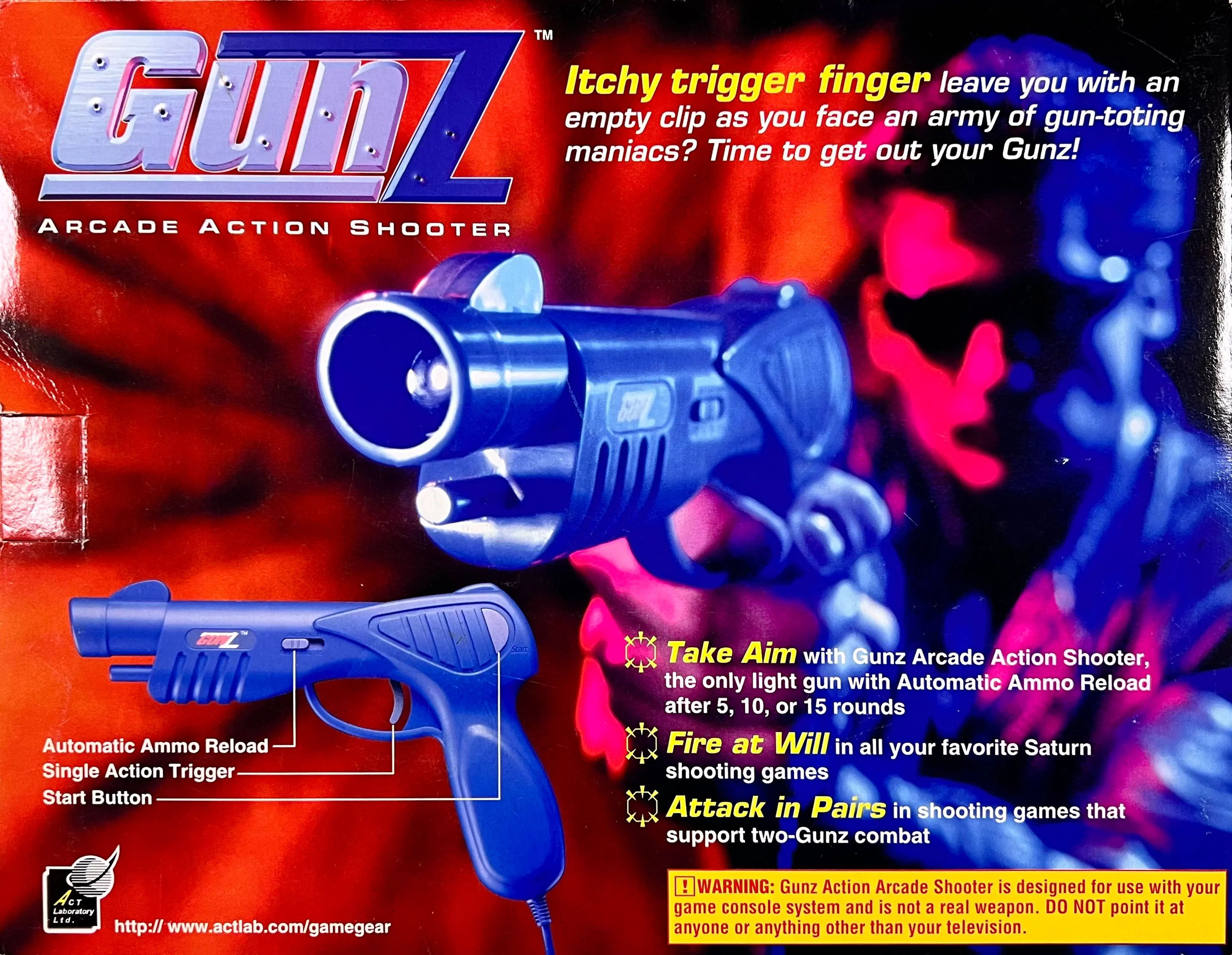 GunZ Arcade Action Shooter (Complete in Box) - Image 2