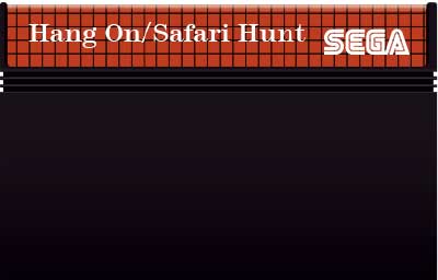 Hang-On and Safari Hunt (Complete in Box) - Image 2
