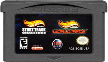 2 Games in 1 Double Pack: Hot Wheels: Stunt Track Challenge & Hot Wheels: World Race (Cartridge Only)