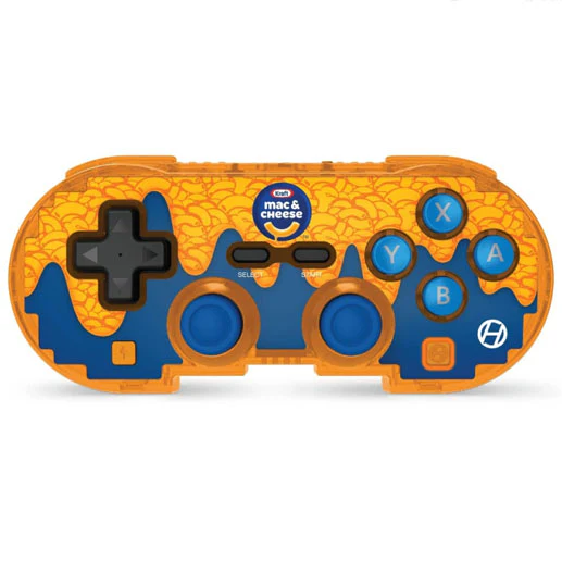 Kraft Mac & Cheese Pixel Art Bluetooth Controller (Cheesy Overload) for Switch - Image 2