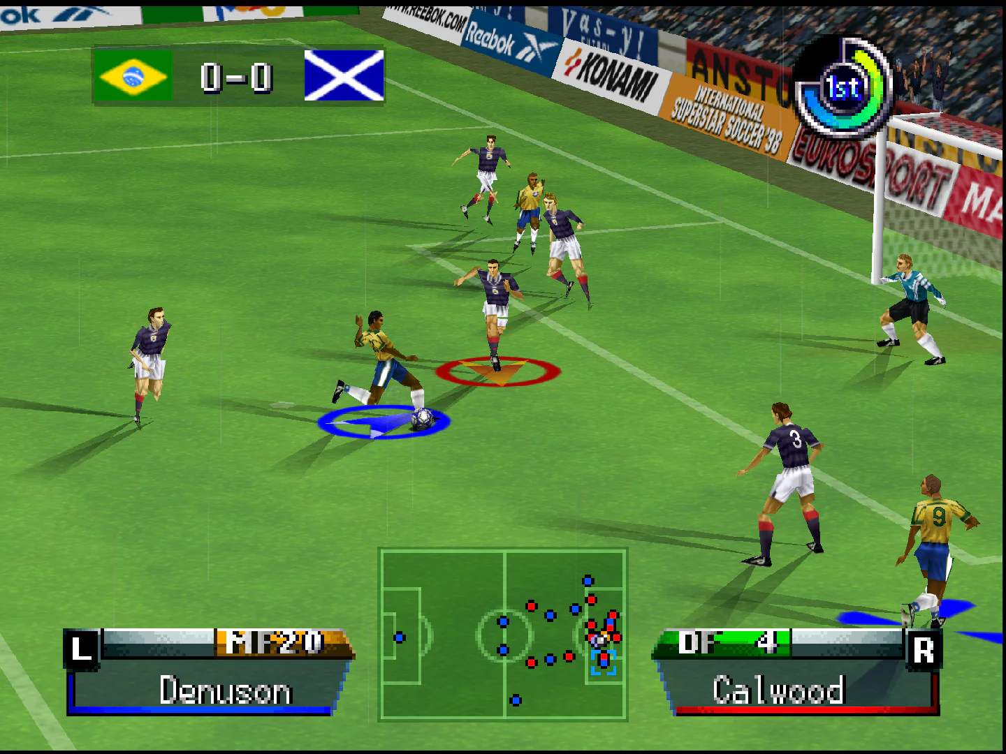 International Superstar Soccer '98 (As Is) (Cartridge Only) - Image 3