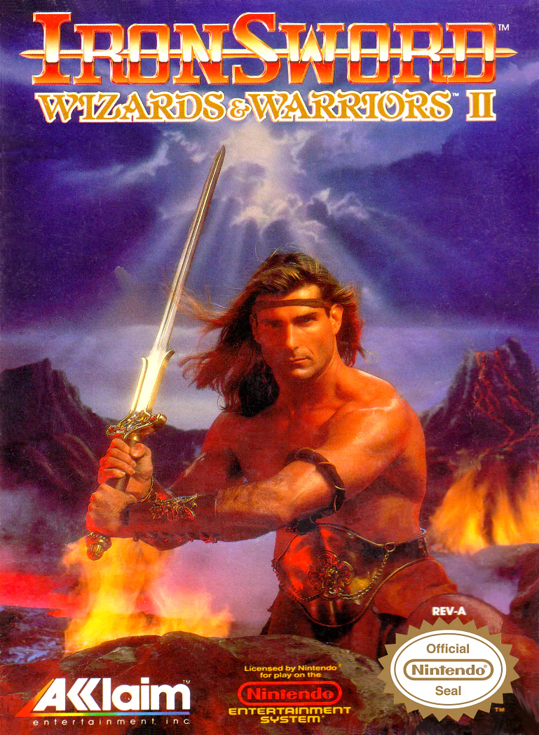Iron Sword Wizards and Warriors II (As Is) (Cartridge Only) - Image 2