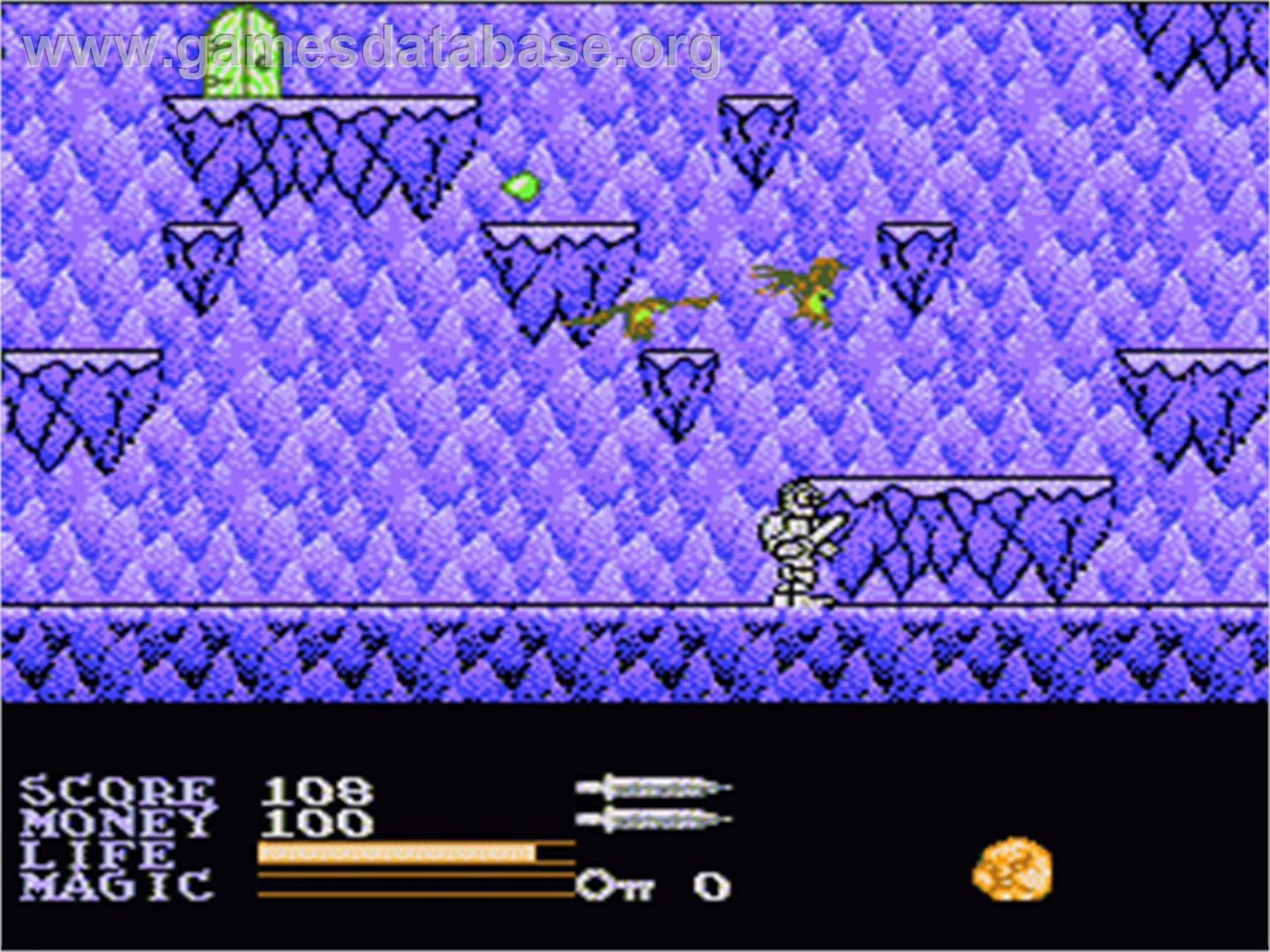 Iron Sword Wizards and Warriors II (As Is) (Cartridge Only) - Image 3