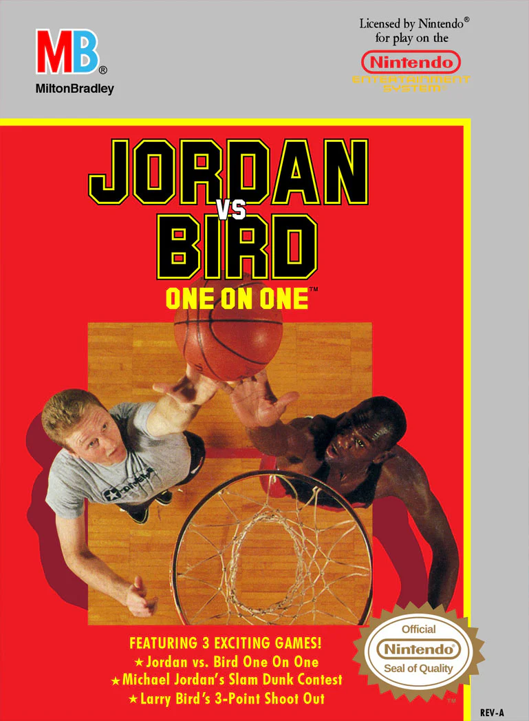 Jordan Vs. Bird One on One (Cartridge Only) - Image 2
