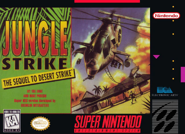 Jungle Strike (As Is) (Cartridge Only) - Image 2