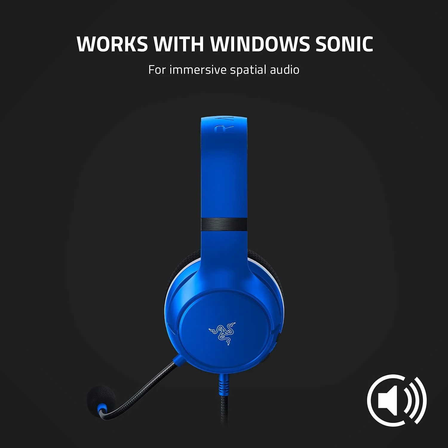 Kaira X Wired Headset (Shock Blue) for XBOX - Image 5