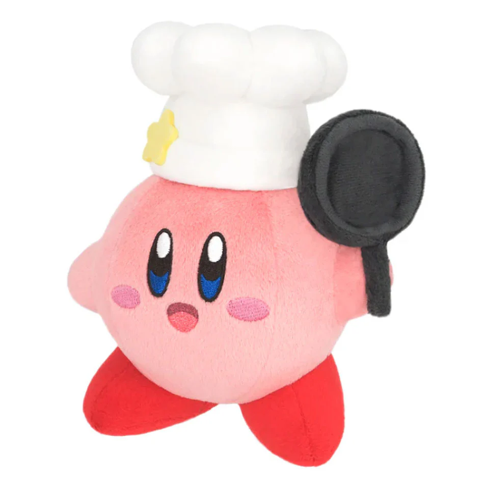 Kirby's Adventure All Star Collection Kirby Chef 6" Plush Toy - Image 2