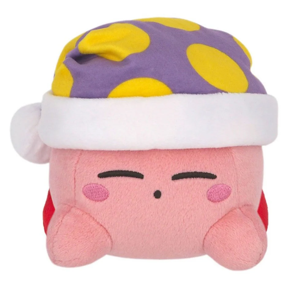 Kirby All Star Collection Sleeping Nightcap Kirby 6" Plush Toy - Image 2